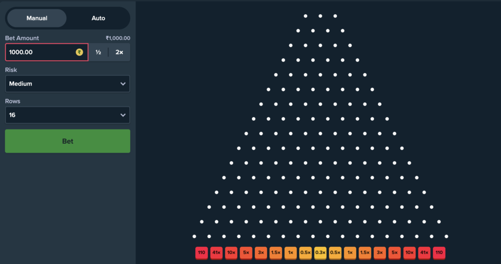 Stake Plinko Guide - Choosing your bet amount